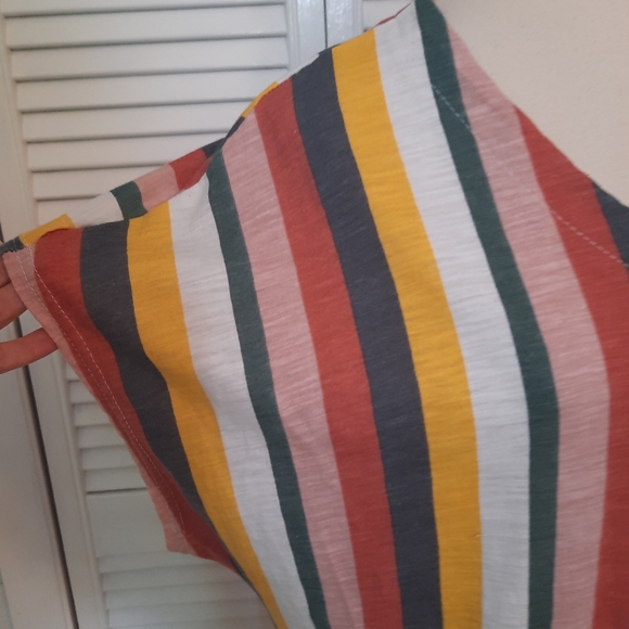 Bobbie brooks striped cotton blend top sz 2X *D6 - Picture 3 of 6